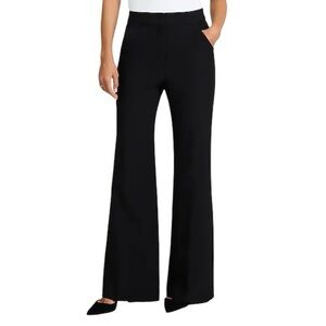 Express Editor Boot Cut Dress Pant Black